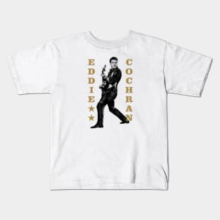 Eddie Cochran Kids T-Shirt